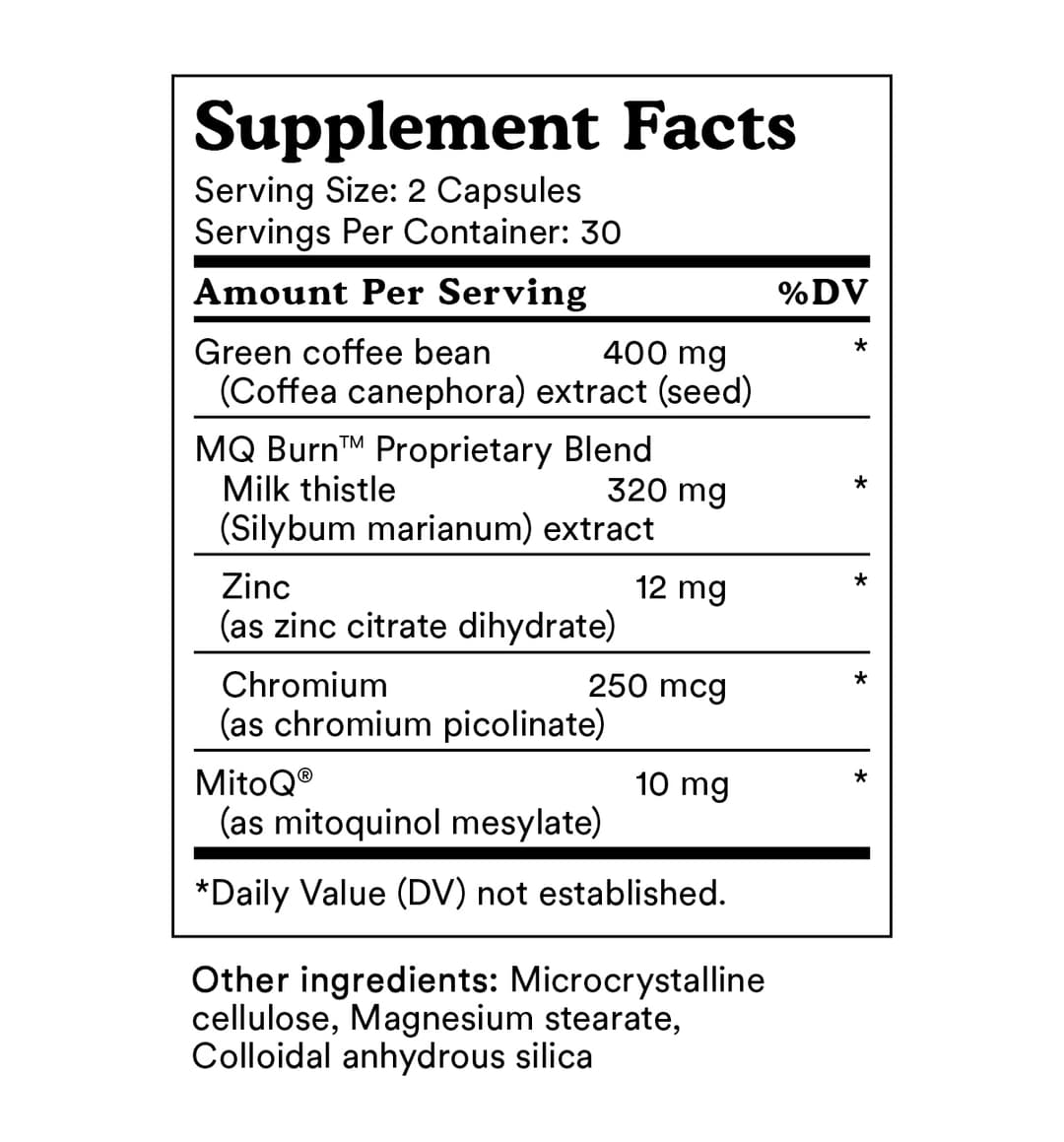 MitoQ +liver metabolism